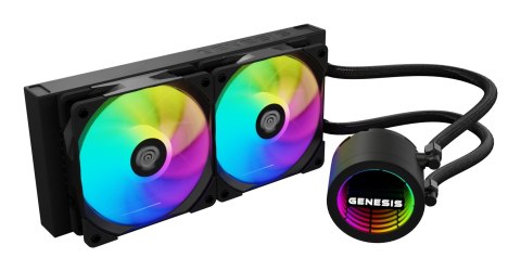 Obudowa komputera GENESIS NLG-2319 Zestaw do chłodzenia płynami Czarny
