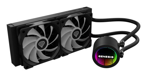 Obudowa komputera GENESIS NLG-2319 Zestaw do chłodzenia płynami Czarny