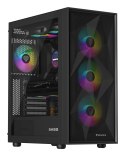 Obudowa komputera GENESIS NLG-2319 Zestaw do chłodzenia płynami Czarny