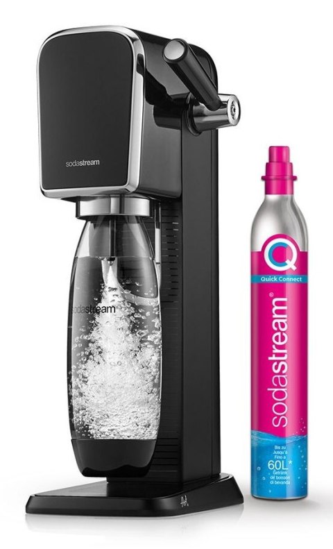 SodaStream ART Czarny, Stal