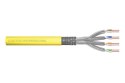 Digitus DK-1745-A-VH-5 kabel sieciowy Żółty 500 m Cat7a S/FTP (S-STP)
