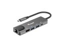 Equip 133489 stacja dokująca Przewodowa USB 3.2 Gen 1 (3.1 Gen 1) Type-C Szary