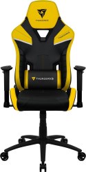 ThunderX3 TC5 Air Tech Uniwersalny fotel dla gracza Obite siedzisko Czarny, Żółty