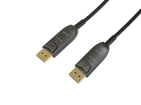 Wyposażenie - Kabel DisplayPort - DisplayPort (M) do DisplayPort (M) - DisplayPort 1.4 - 50 m - Aktywny, Obsługuje 8K 30 Hz (768