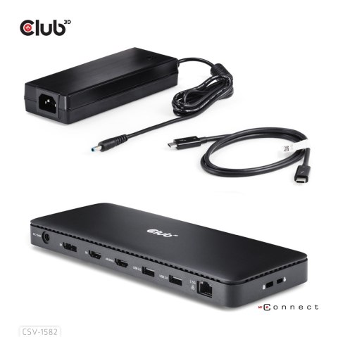 CLUB3D Club 3D, Dockingstation TB4 12 in 1