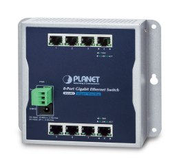 PLANET WGS-803 łącza sieciowe Nie zarządzany L2 Gigabit Ethernet (10/100/1000) Czarny