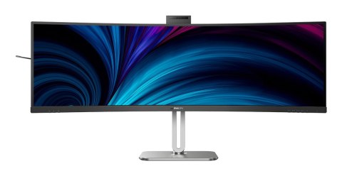 Philips 5000 series 49B2U5900CH/00 monitor komputerowy 124 cm (48.8") 5120 x 1440 px Dual QHD LCD Czarny