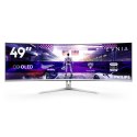Philips Evnia 8000 49M2C8900L/00 monitor komputerowy 124,2 cm (48.9") 5120 x 1440 px Dual QHD QD-OLED Biały