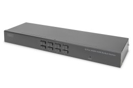 Przełącznik KVM 8 portowy, Rack 19