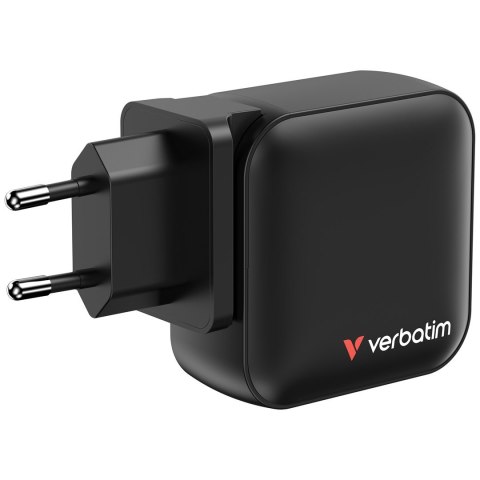 Verbatim Mini GaN Ładowarka 100W 3xUSB-C PD, 1xUSB-A QC 3.0