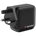 Verbatim Mini GaN Ładowarka 100W 3xUSB-C PD, 1xUSB-A QC 3.0