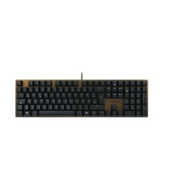 CHERRY KC 200 MX klawiatura Uniwersalne USB QWERTZ Niemiecki Czarny, Brąz