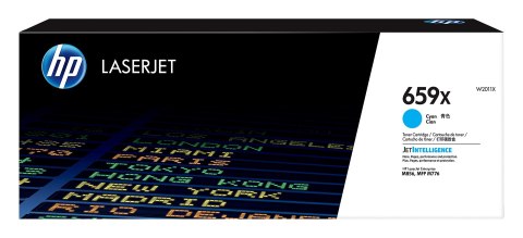 HP LaserJet 659X oryginalny błękitny toner o dużej wydajności