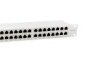 Wyposażenie 19" Patch Panel 48xRJ45 Cat6a FTP 1U 500MHz RAL7035