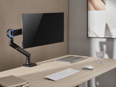 Equip 650184 uchwyt / stojak do monitorów 88,9 cm (35") Biurko Czarny