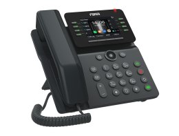 Fanvil V63 telefon VoIP Czarny 6 linii LCD Wi-Fi