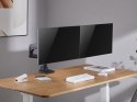 Uchwyt biurkowy 17"-35"/2TFT 360° Sprężyna gazowa 20Kg detaliczny