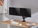 Uchwyt biurkowy 17"-35"/2TFT 360° Sprężyna gazowa 20Kg detaliczny