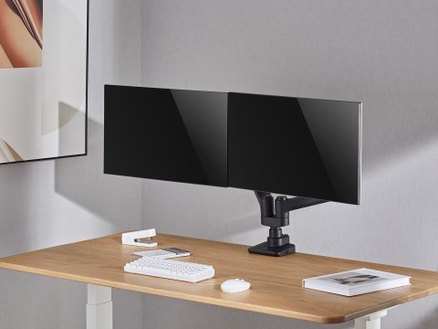 Uchwyt biurkowy 17"-35"/2TFT 360° Sprężyna gazowa 20Kg detaliczny