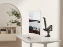 Uchwyt biurkowy 17"-35"/2TFT 360° Sprężyna gazowa 20Kg detaliczny