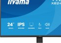 IIYAMA Monitor 23.8 cala XB2491HS-B1 IPS,HDMI,DP,1ms,350cd, 1500:1,120Hz,2x2W,HAS150 (PIVOT)