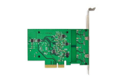 Karta sieciowa przewodowa Quad-RJ45 2.5GbE PCI Express 2.1 Chipset: RTL8125B+ASM1806