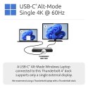 Kensington SD5760T - Stacja dokująca - USB-C / USB4 / Thunderbolt 3 / Thunderbolt 4 - 2 x HDMI, Thunderbolt - GigE