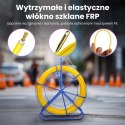 Extralink Pilot do przeciągania kabli Pilot 4.5mm 100m włókno szklane FRP, śr. 4,5mm, dł. 100m, żółty