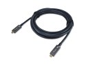 Wyposażony aktywny kabel optyczny USB-C M/M 10m PD 60W 4K/60Hz 10Gbps Wideo+Dane+PD
