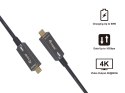Wyposażony aktywny kabel optyczny USB-C M/M 10m PD 60W 4K/60Hz 10Gbps Wideo+Dane+PD