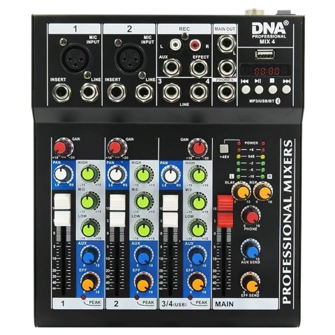 DNA Professional MIX 4 - analogowy mikser audio