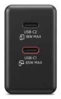 Lenovo Zasilacz 65 W GaN Dual USB-C (40AW065BEU)