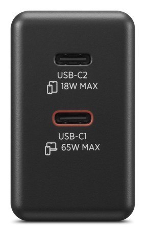 Lenovo Zasilacz 65 W GaN Dual USB-C (40AW065BEU)