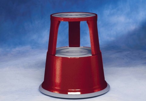 Wedo 212102 stołek Metal Czerwony