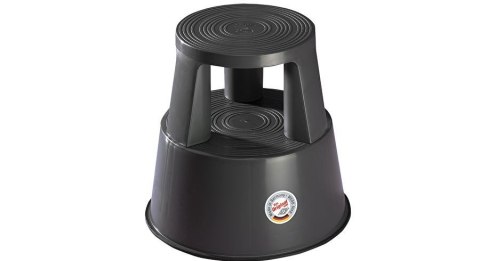 Wedo 212 212 taboret ze schodkiem Polipropylen (PP) Czarny