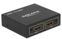 DeLOCK 87701 rozgałęziacz telewizyjny HDMI 2x HDMI