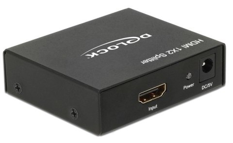DeLOCK 87701 rozgałęziacz telewizyjny HDMI 2x HDMI