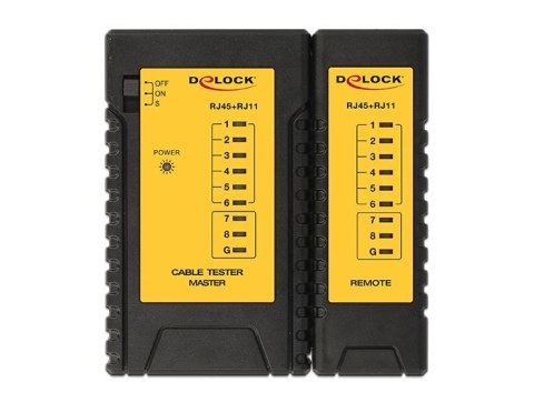 DeLOCK 86105 Zestaw narzędzi do przygotowywania kabli Czarny, Biały