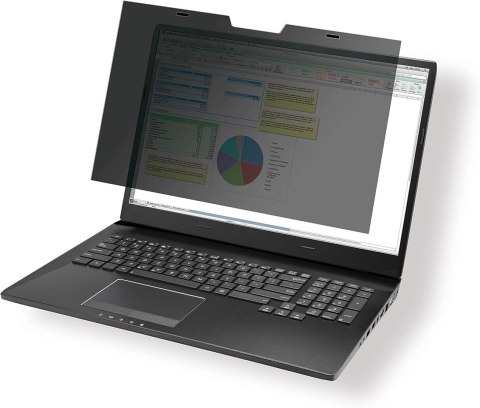 Durable 514457 filtr do ekranu 35,6 cm (14") Laptop Bezramkowy filtr prywatności na wyswietlacz