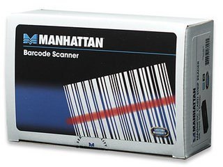 MANHATTAN Magnetkartenleser USB drei Spuren Leser schwarz