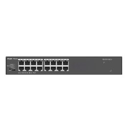 Ruijie Networks RG-ES116G-L przełącznik sieciowy Nie zarządzany L2 Gigabit Ethernet (10/100/1000) Czarny