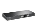 TP-Link TL-SG1016 przełącznik sieciowy Nie zarządzany Gigabit Ethernet (10/100/1000) 1U Czarny
