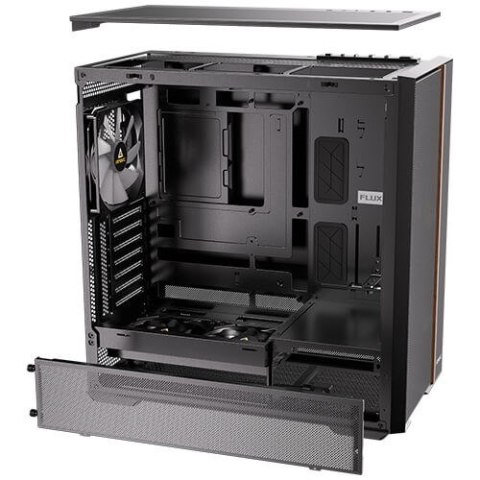 Antec FLUX REAR Midi Tower Czarny