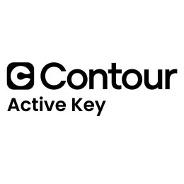 Contour Design Active Key AK-C4110 klawiatura Medyczna RF Wireless QWERTZ Niemiecki Biały
