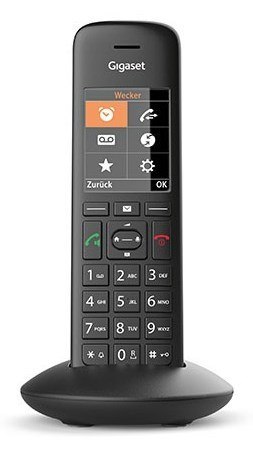 Gigaset C570HX Telefon analogowy/DECT Nazwa i identyfikacja dzwoniącego Czarny