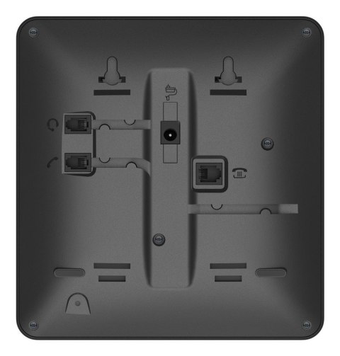 Gigaset DESK 600 Telefon analogowy Nazwa i identyfikacja dzwoniącego Czarny