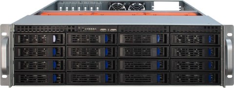 Inter-Tech 3U-3416 Rack Czarny
