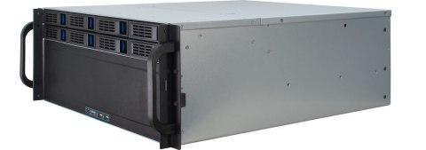 Inter-Tech 4U-4408 Rack Czarny, Srebrny