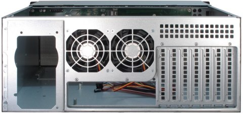 Inter-Tech 4U-4408 Rack Czarny, Srebrny