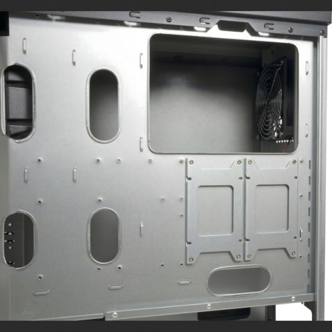 Inter-Tech 88887382 zabezpieczenia & uchwyty komputerów Micro Tower Czarny